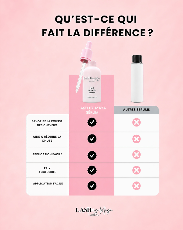 3 SÉRUMS POUR CHEVEUX