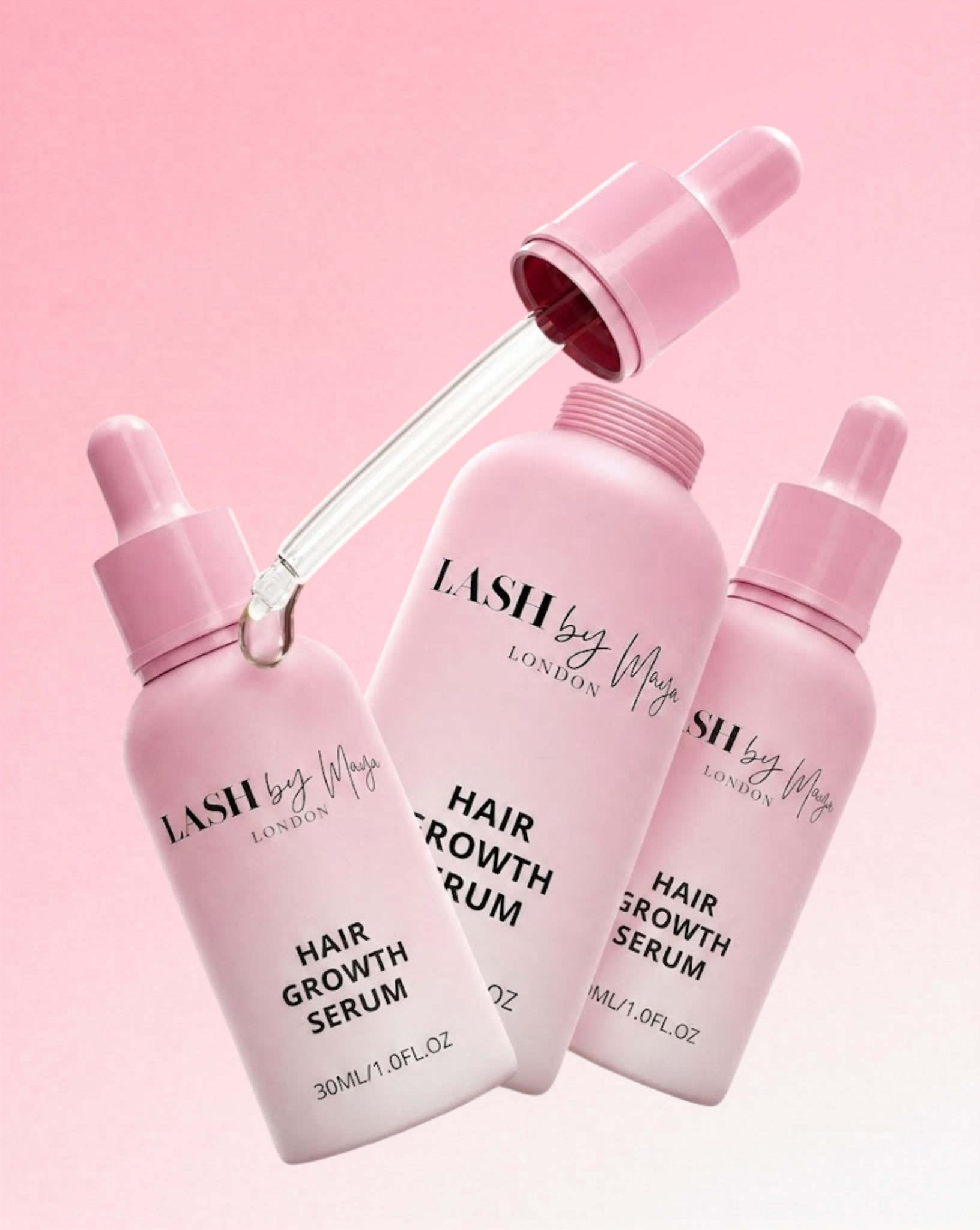 3 SÉRUMS POUR CHEVEUX