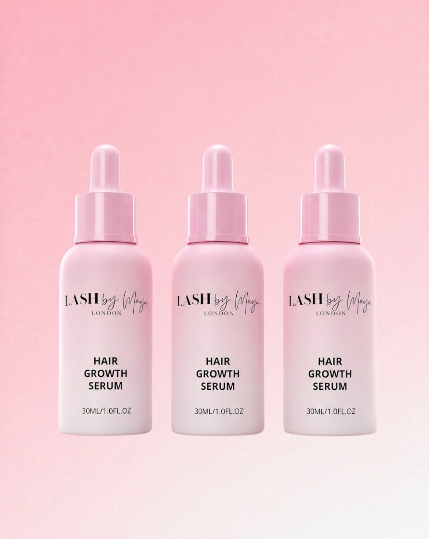 3 SÉRUMS POUR CHEVEUX